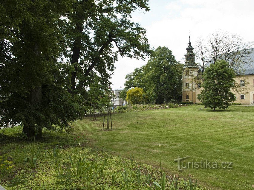 Bludov - parcul castelului