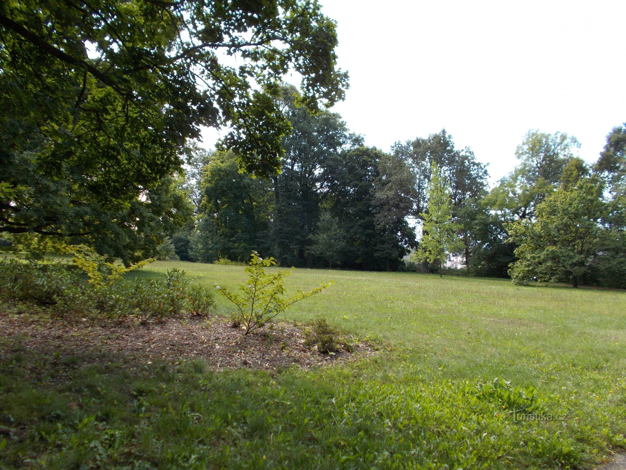 Bludov grajski park