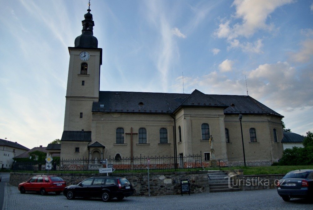 Bludov church