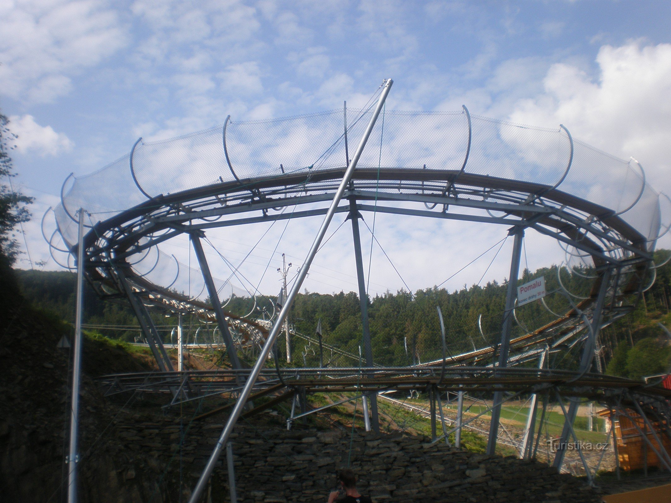 Bobsled course Hrubá voda