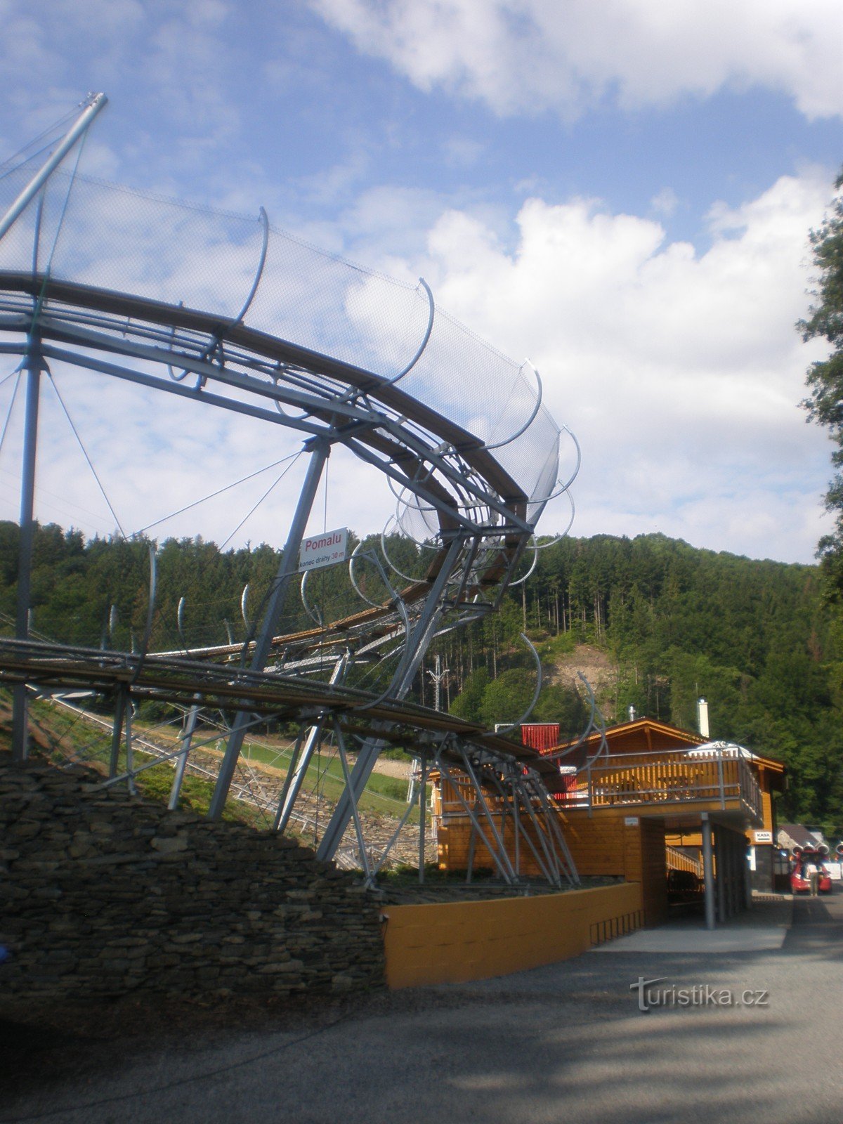 Parcours de bobsleigh Hrubá voda