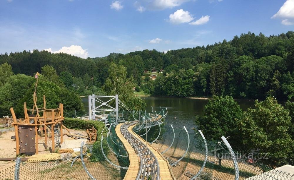 Tor bobslejowy - Pastviny, fot. archiwum pana Kratochvíl