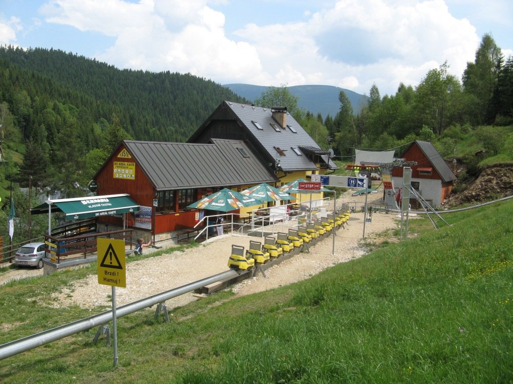 La pista de bobsleigh Petříkov