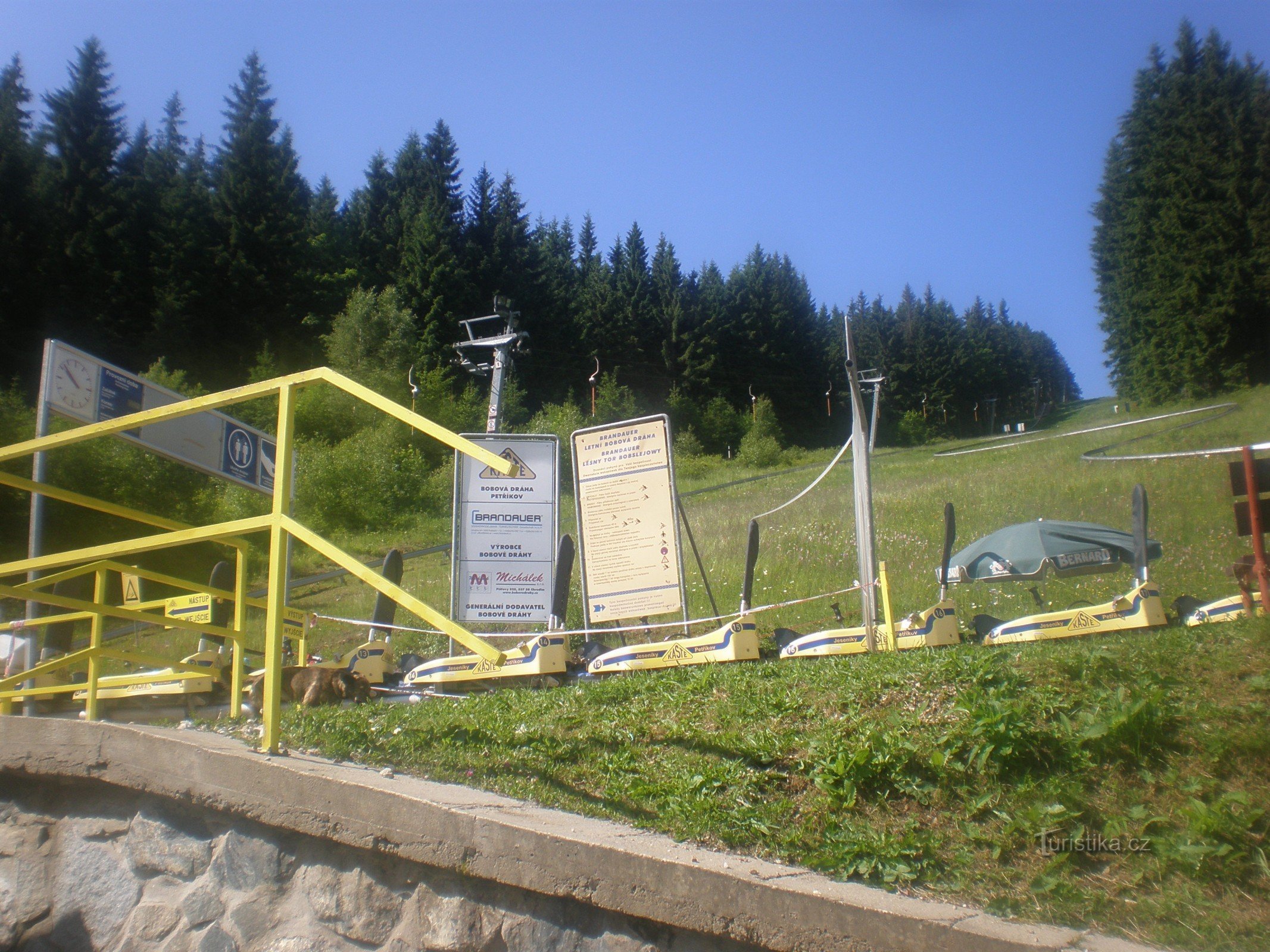 pista de bobsled Petříkov