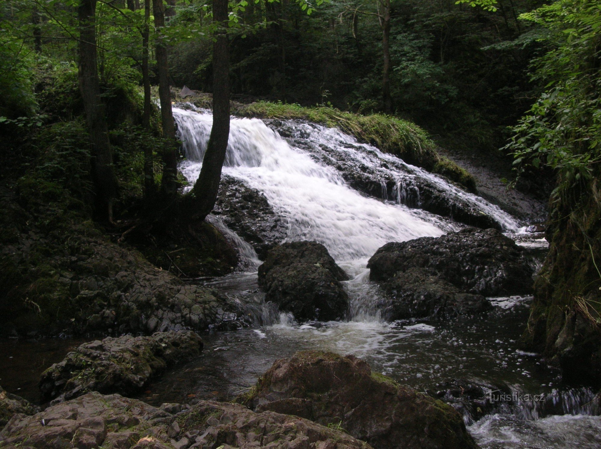 Biber-Wasserfall