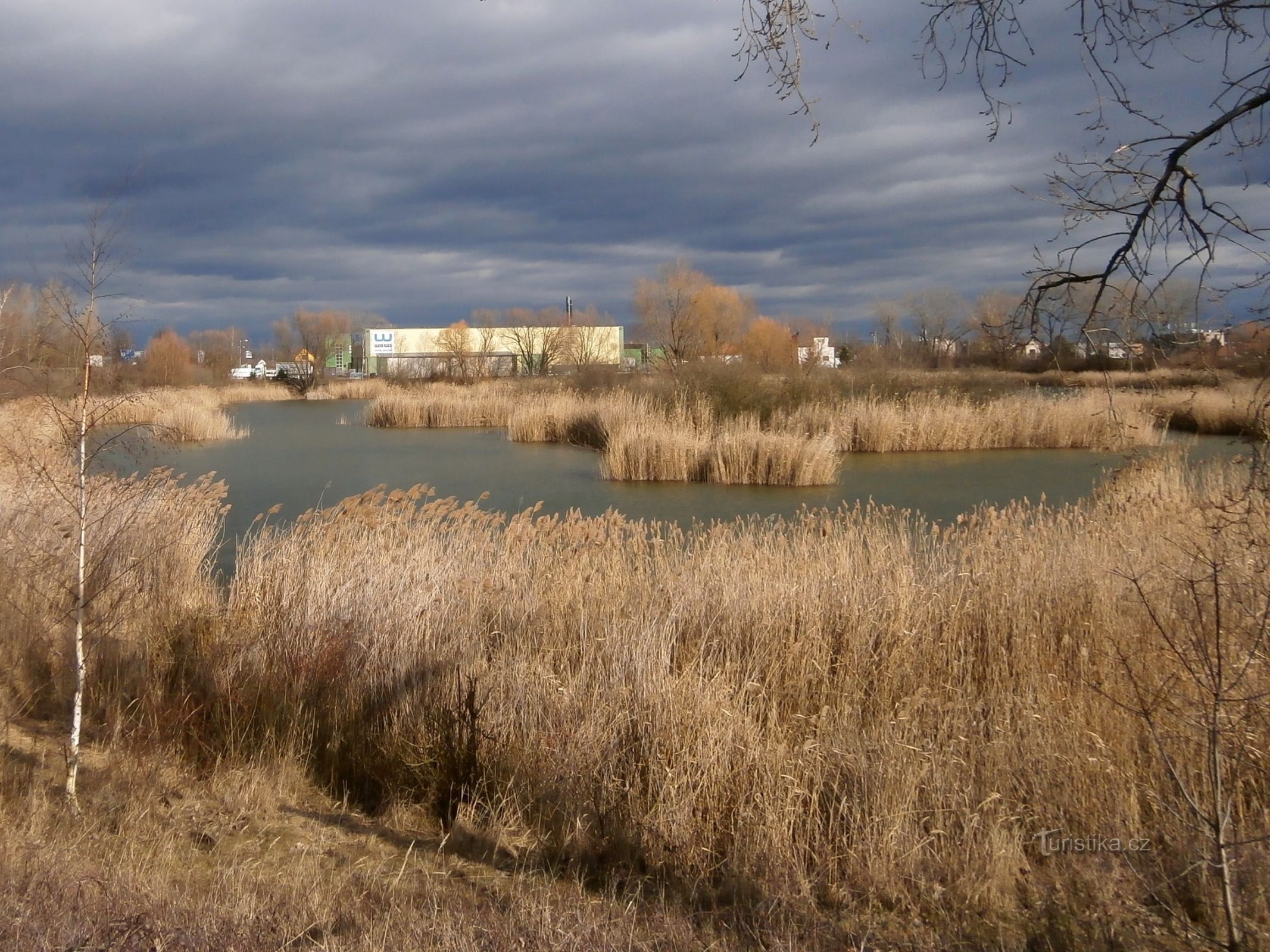 Λίμνη Bohdanecký (Hradec Králové, 22.2.2016 Φεβρουαρίου XNUMX)