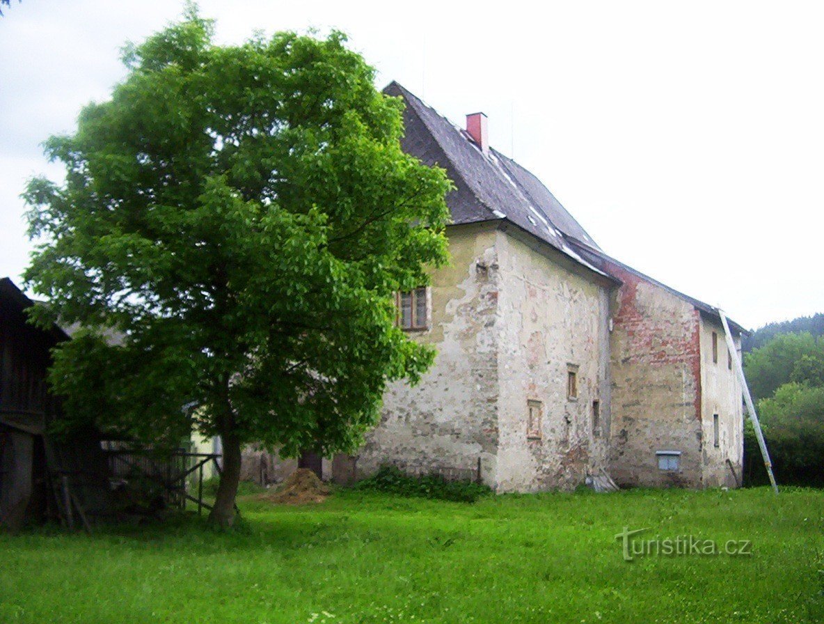 Bohdíkov-fortress from the north-Photo: Ulrych Mir.