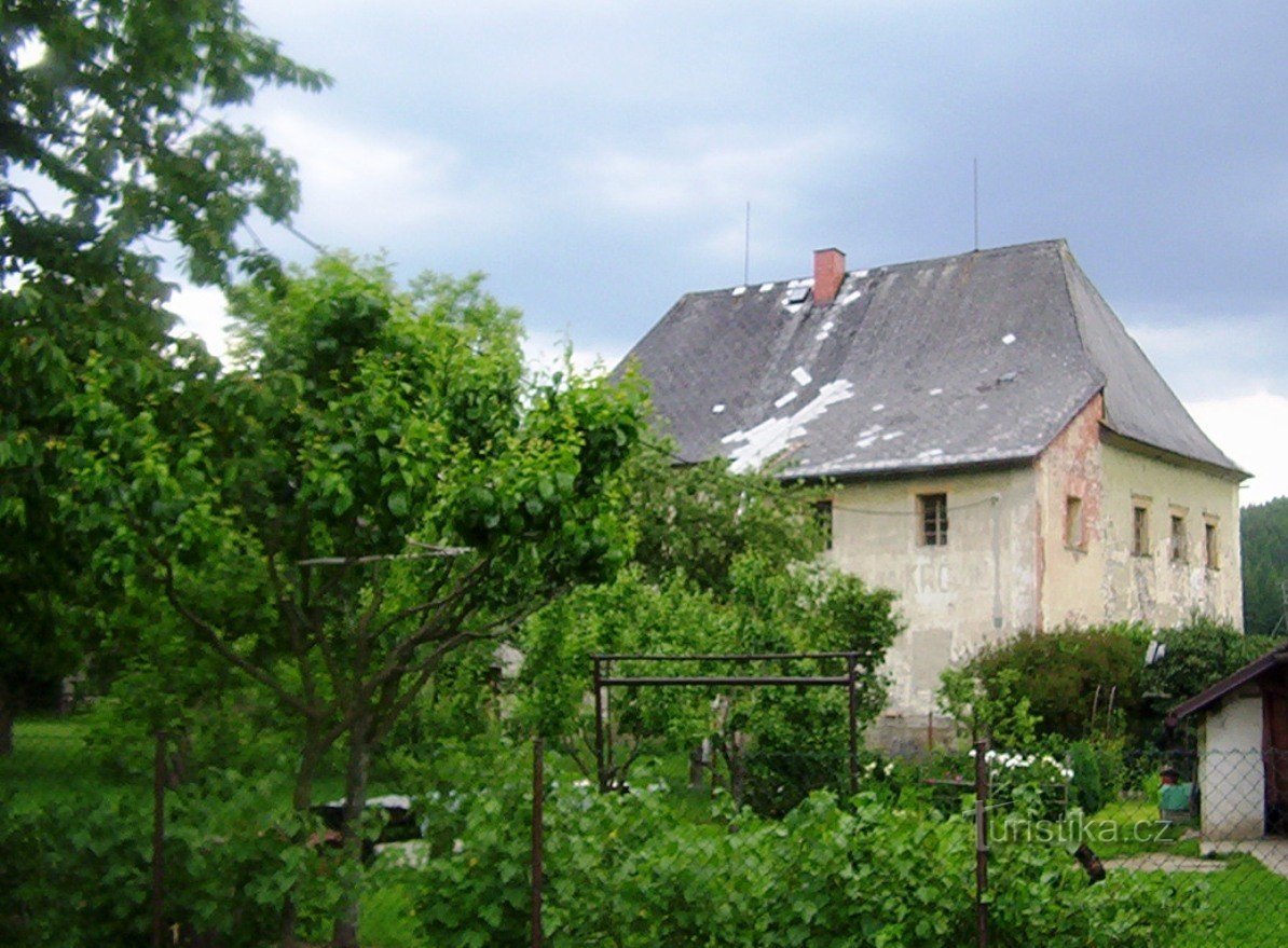 Bohdíkov-fort vanuit het westen-Foto: Ulrych Mir.