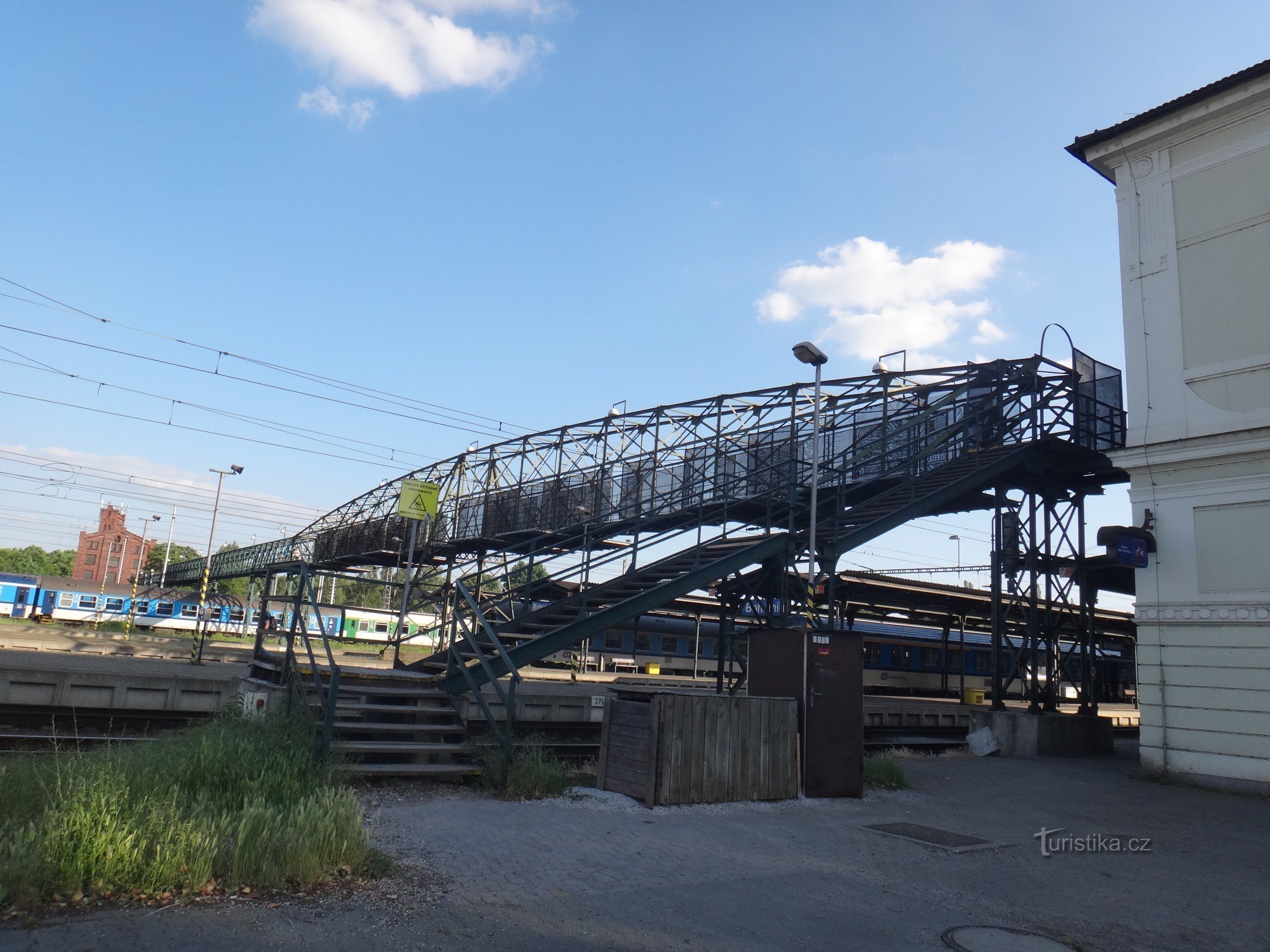 Bohumín footbridge