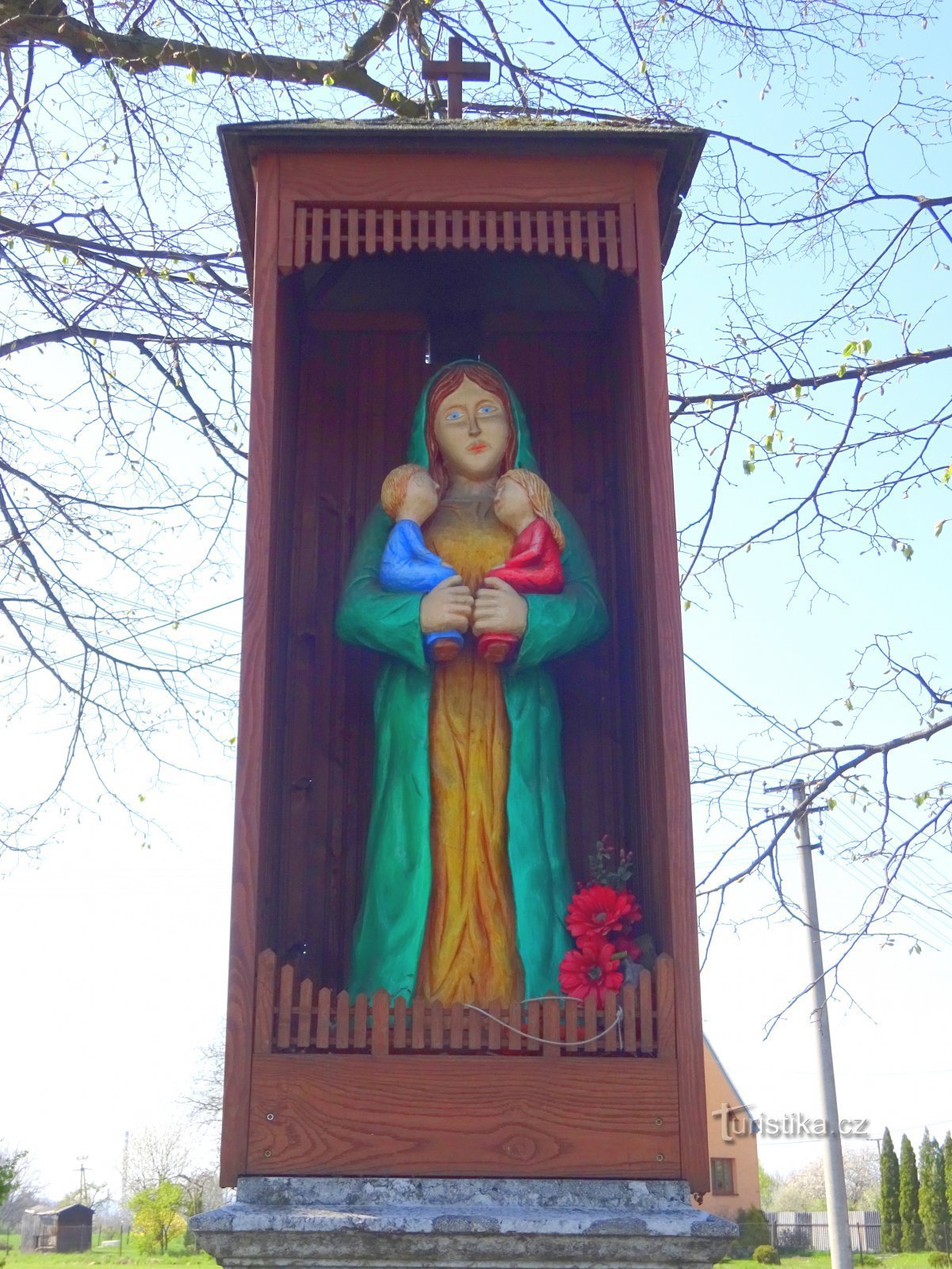 Bohumín - Záblatí, statue of St. Anne