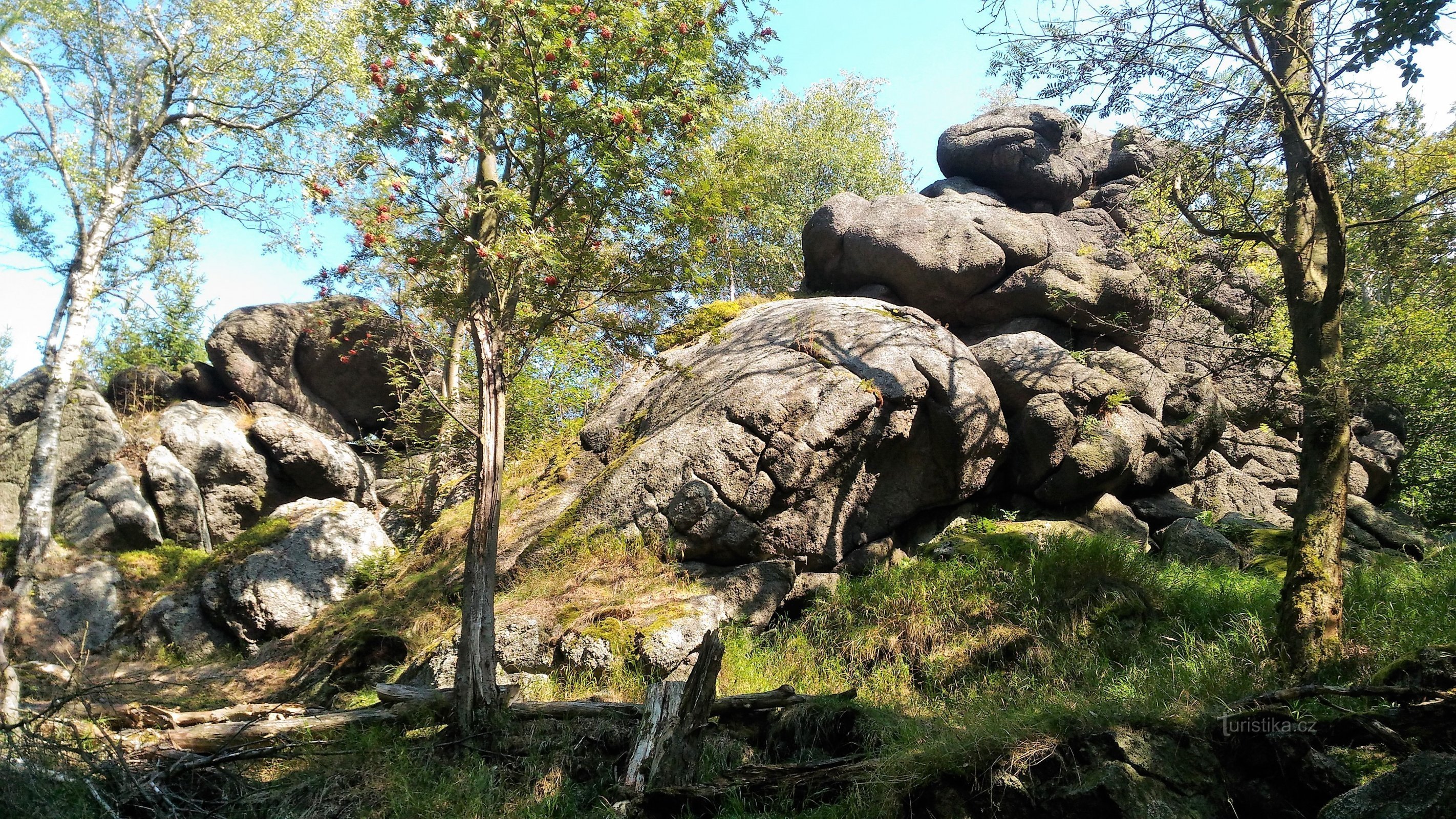 Bohunek-Felsen.