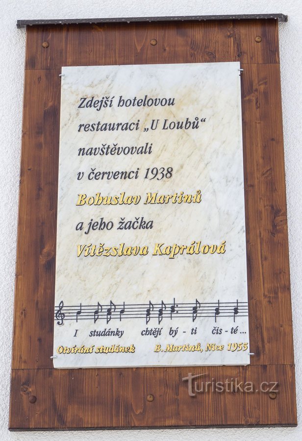 Auch Bohuslav Martinů stammte aus Vysočina