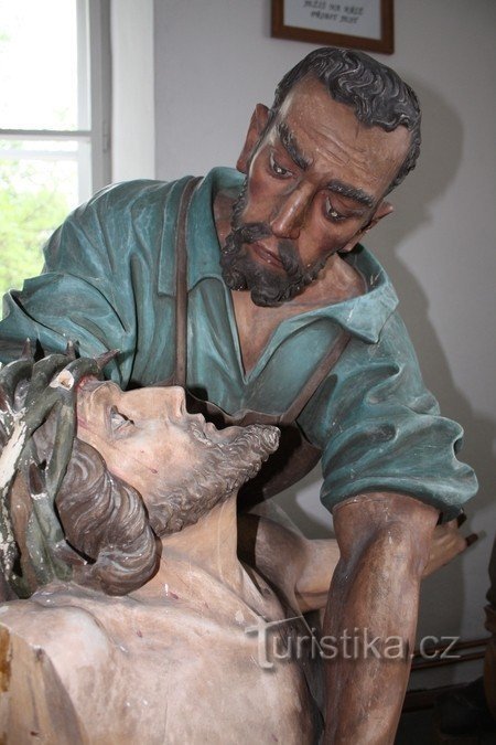 Bohutice - wystawa rzeźb Drogi Krzyżowej