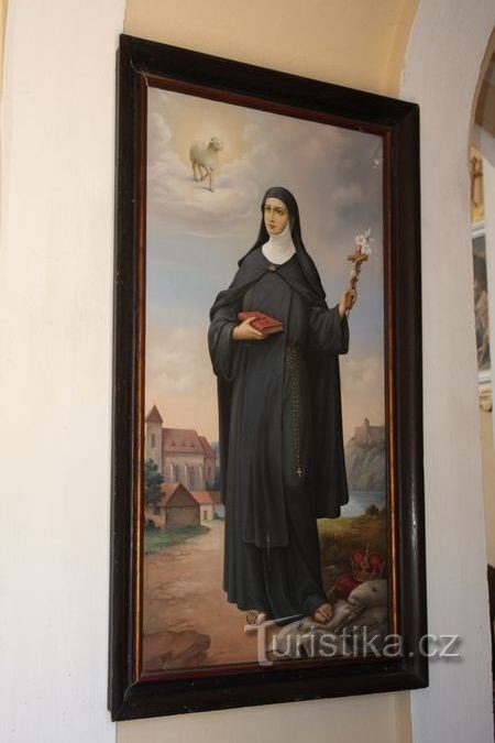 Bohutice - Jungfru Marias himmelsfärdskyrka - bild av Jungfru Maria