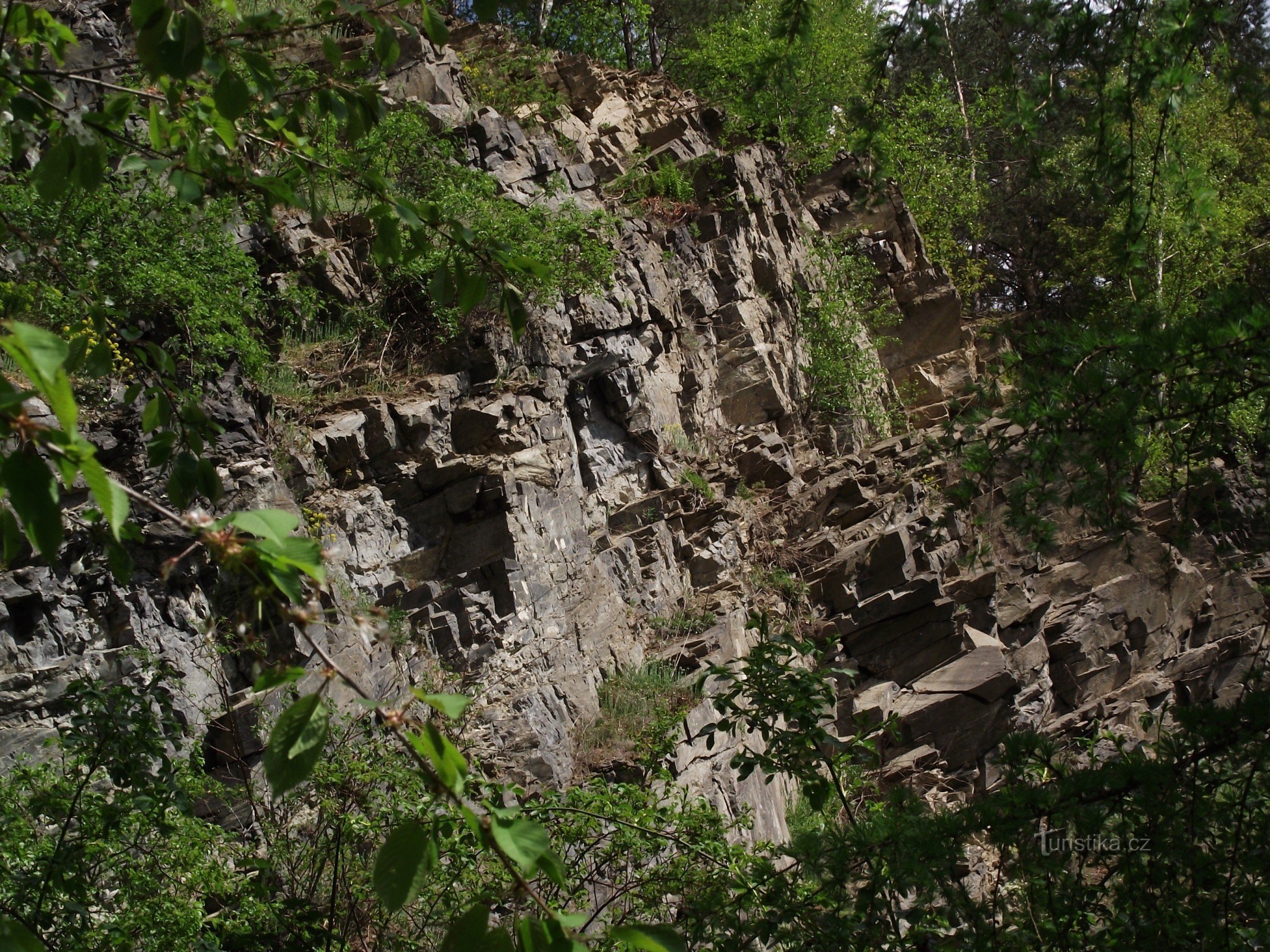 Bohutín – stenbrud under Burdový vrch