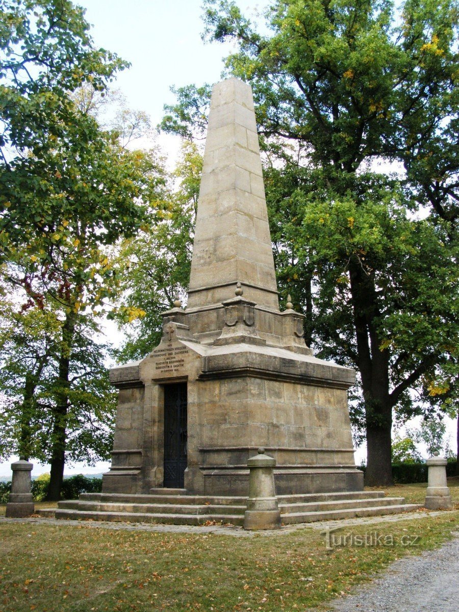 Champ de bataille sur Chlum - Mausolée