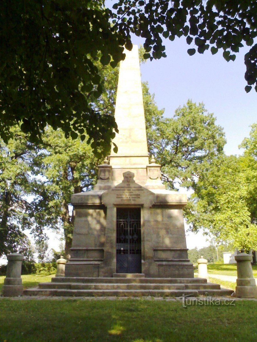 Battlefield on Chlum - Mausoleum