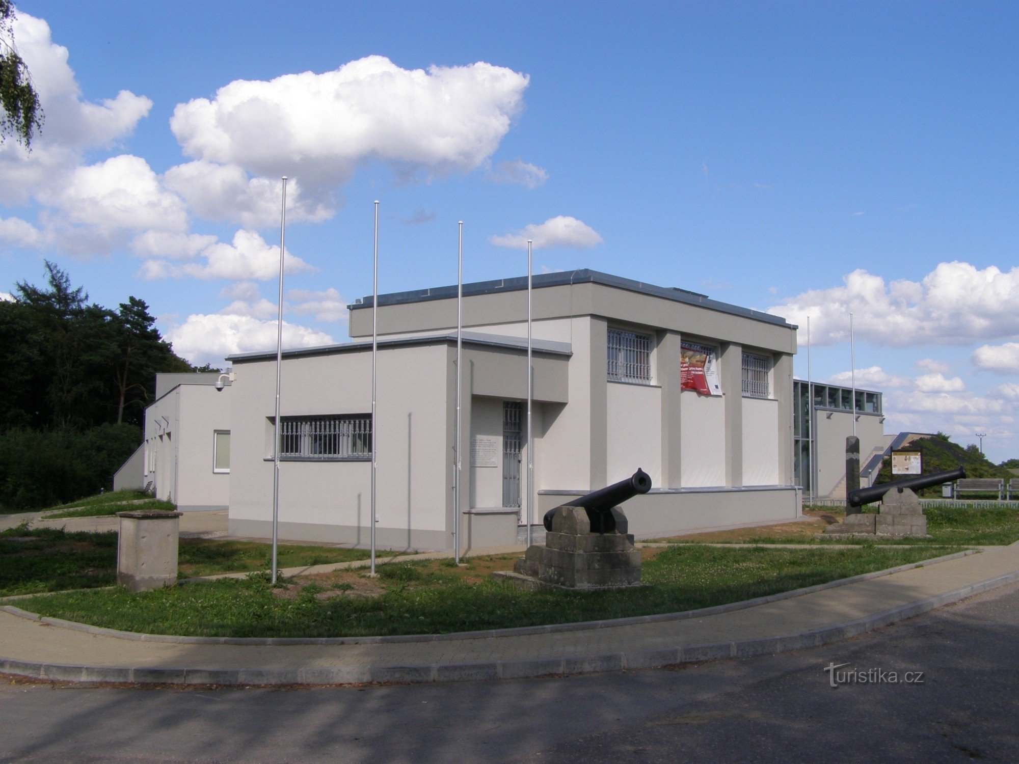 Battlefield at Chlum - museo