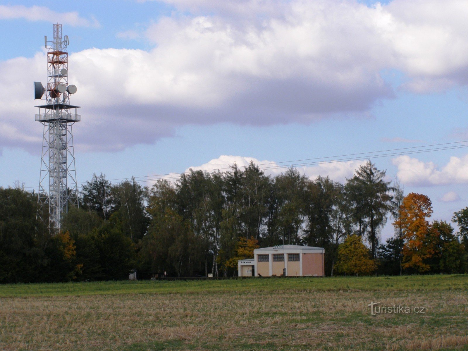 Campo di battaglia a Chlum - Museo, torre di avvistamento