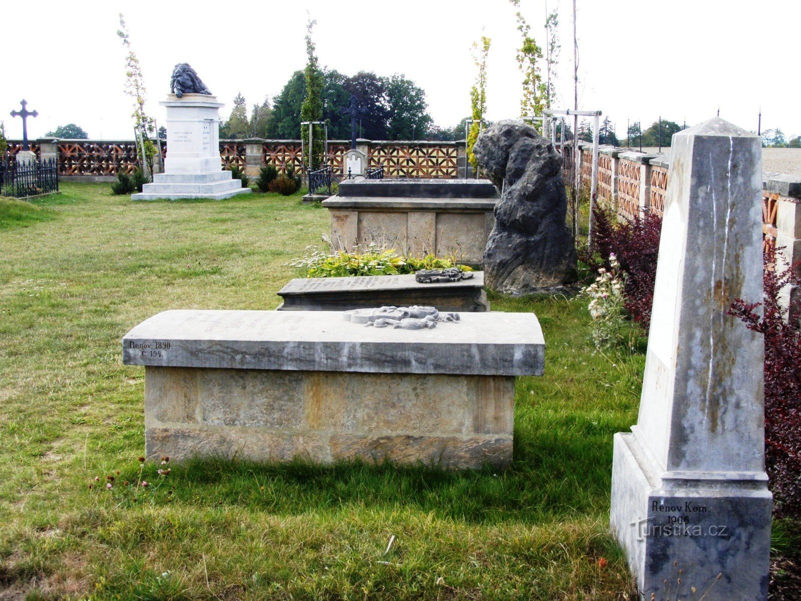 Bojišče pri Chlumu - prusko pokopališče
