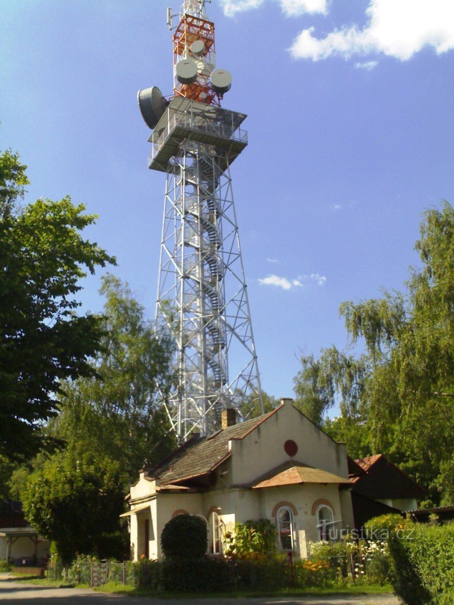 Bojišče na Chlumu - razgledni stolp