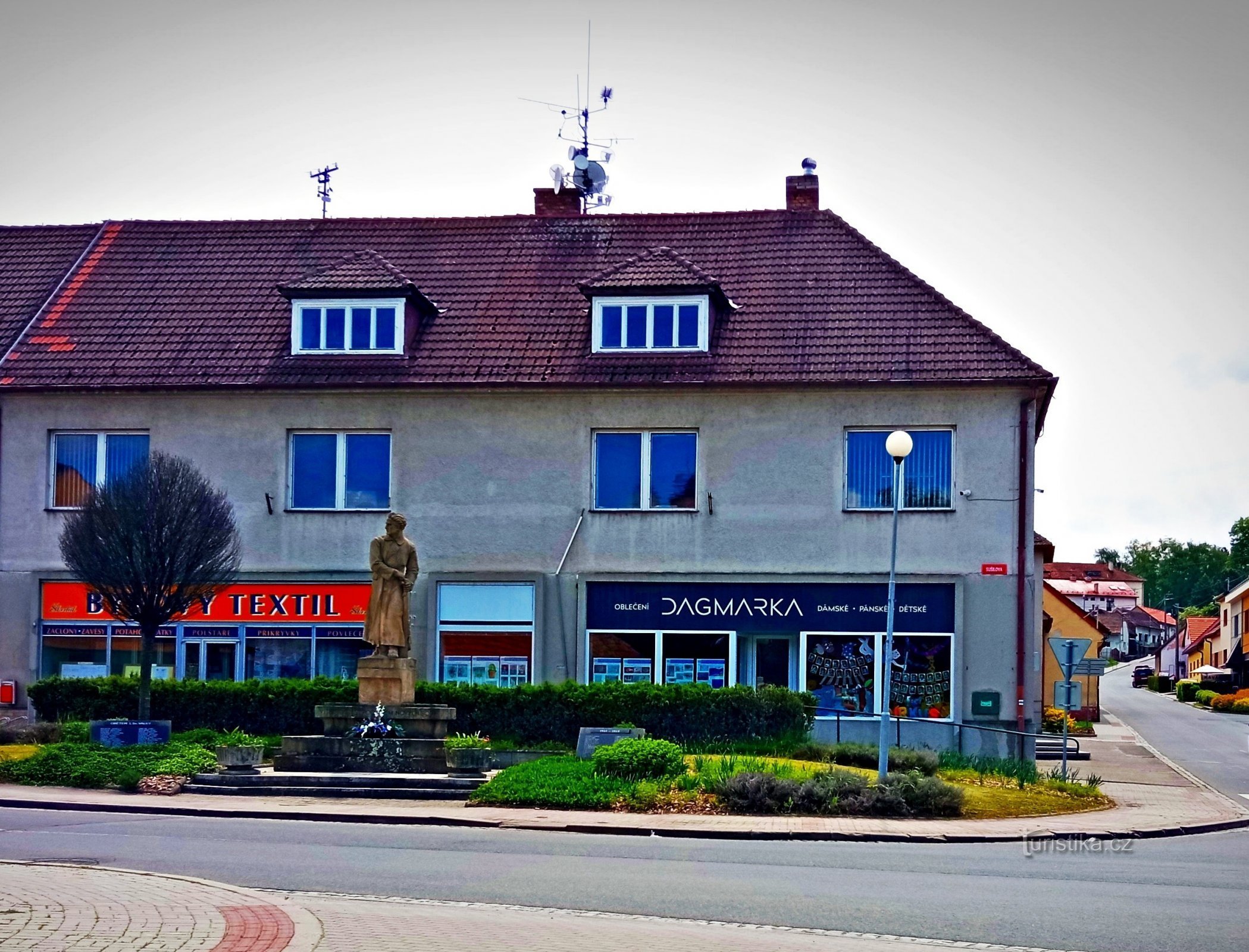 Bojkovice - Statue of Liberty