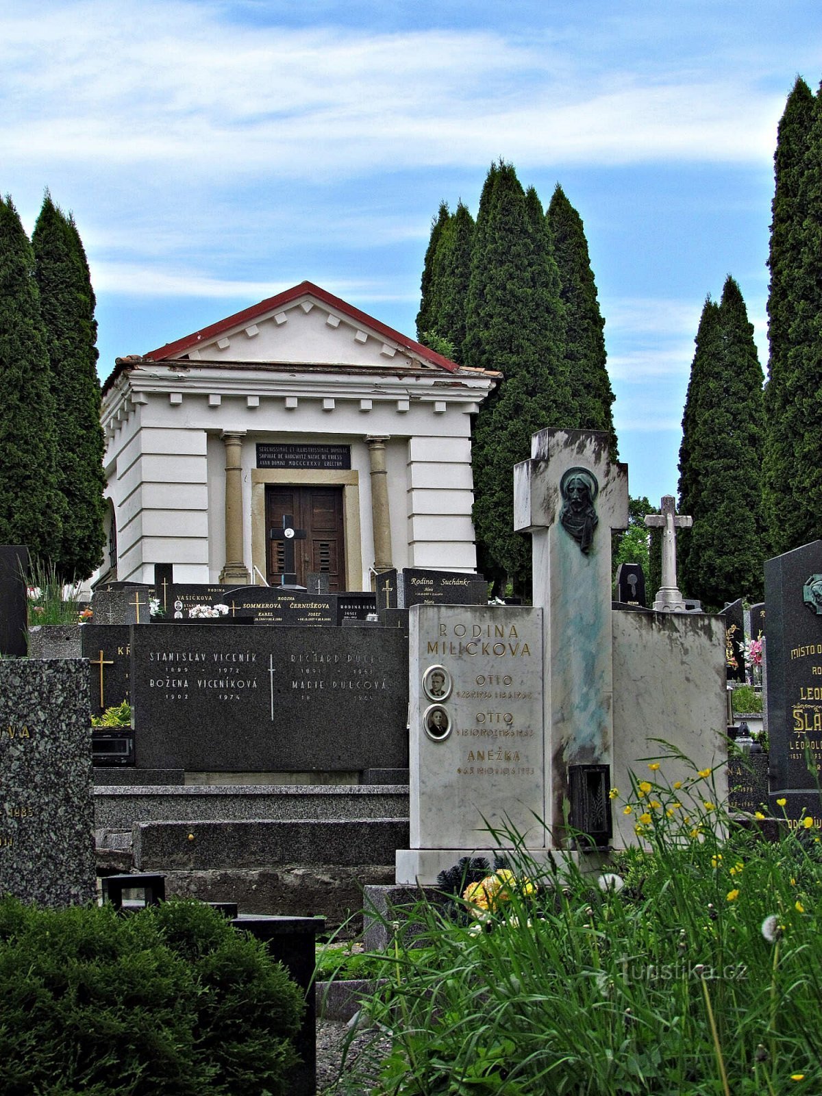 Cementerio de la ciudad de Bojkovice