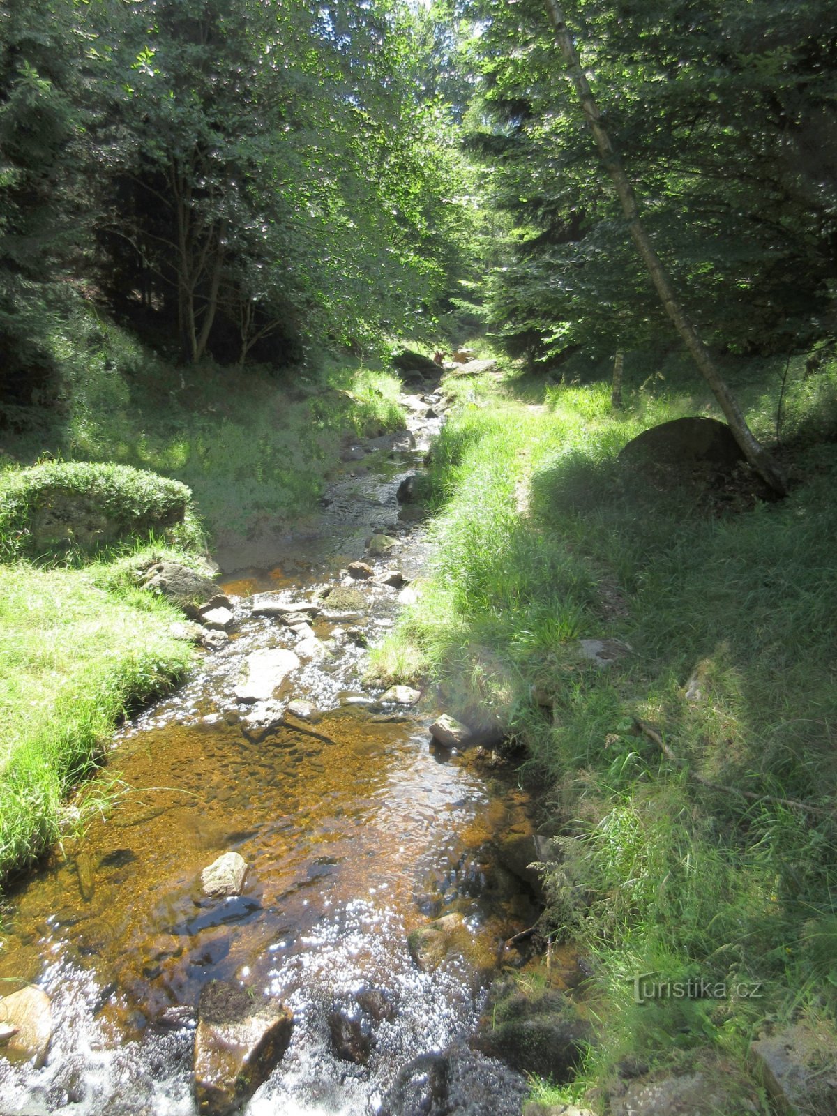 Boleboř - Helenčina waterfalls