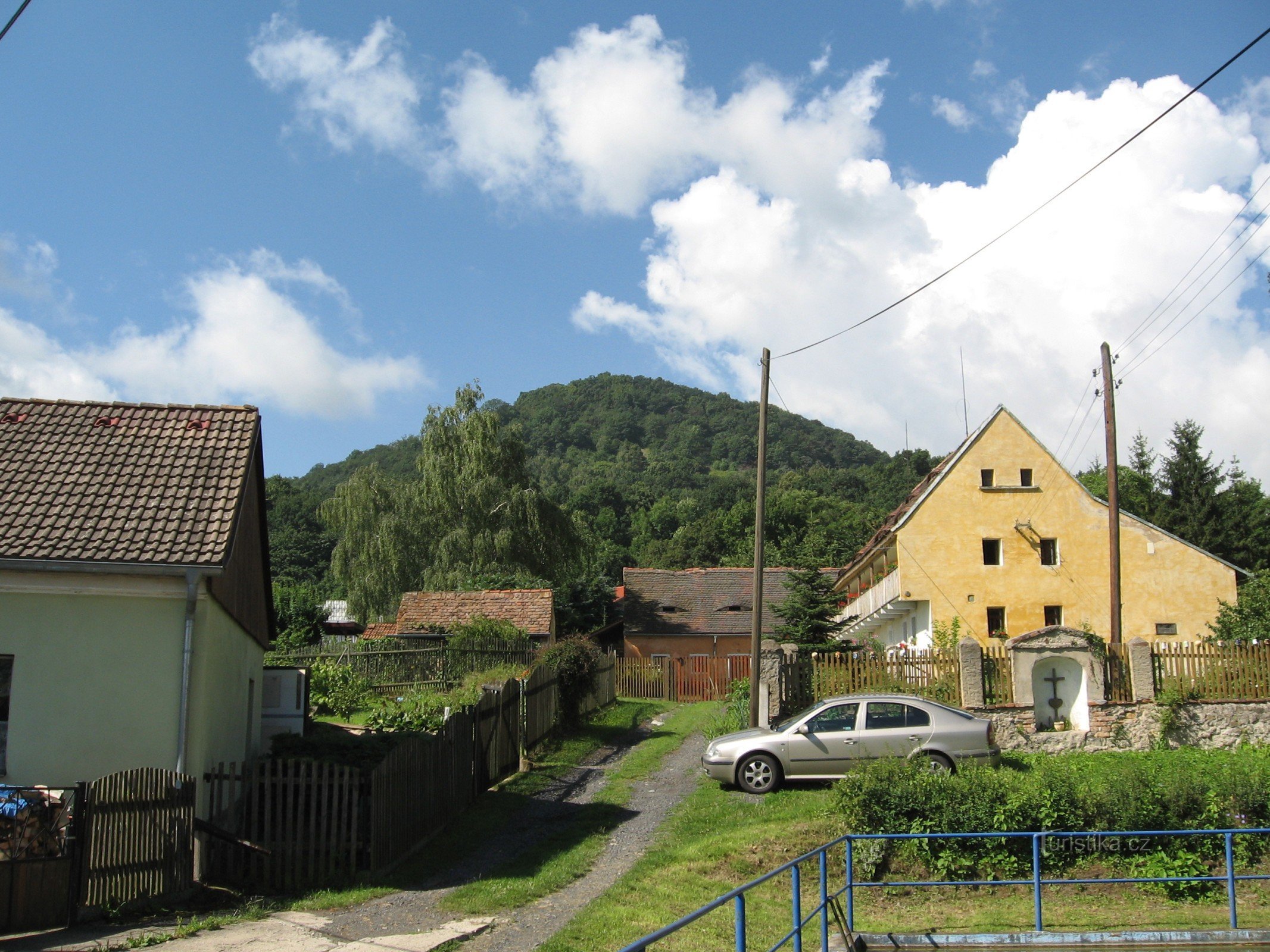 Boreč from Režné Újezd