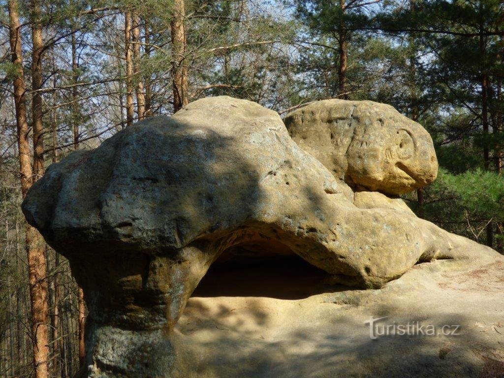 Борецькі скелі, Ліберецький край