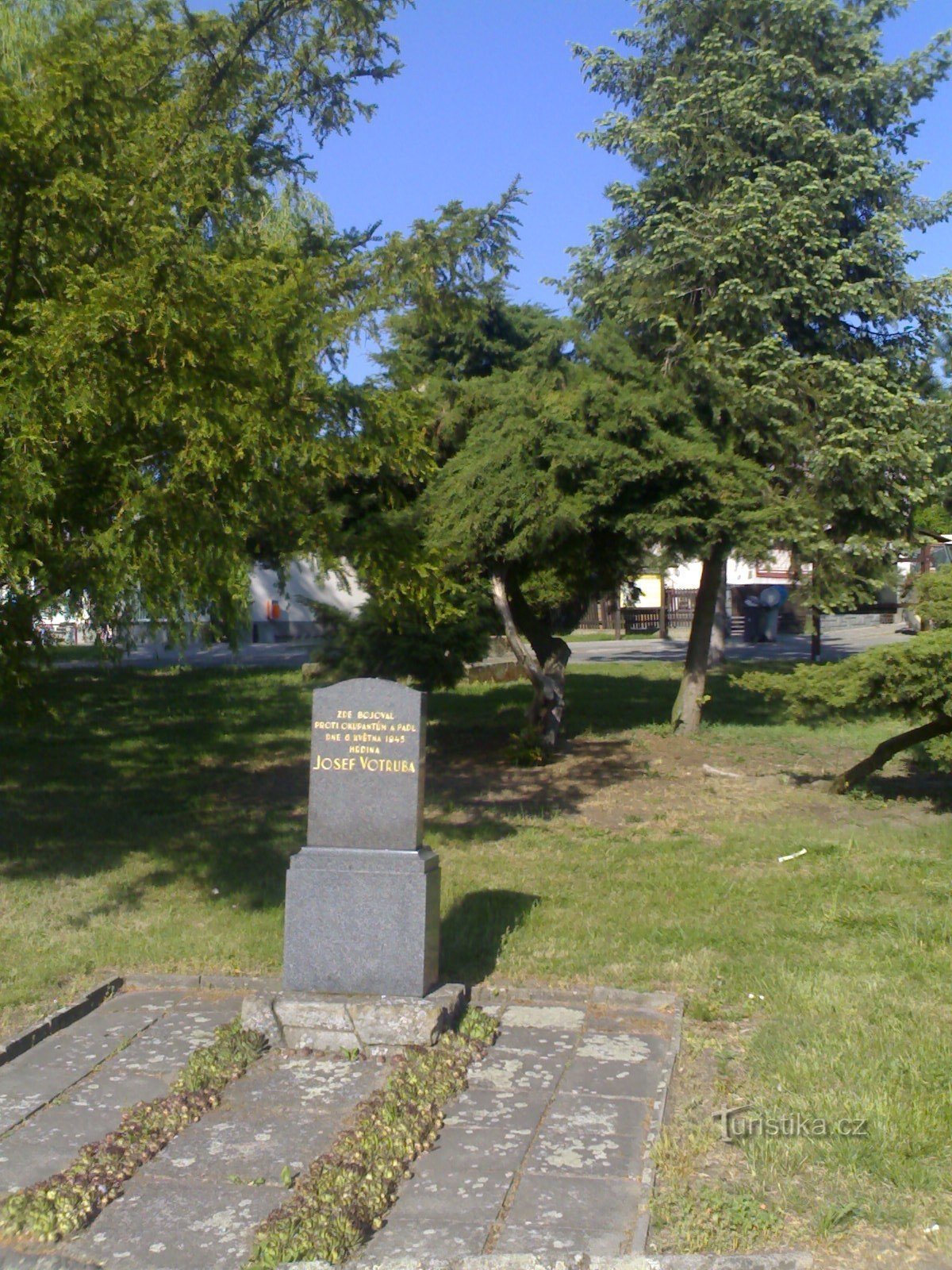 Борек - памятник Йозефу Вотрубе