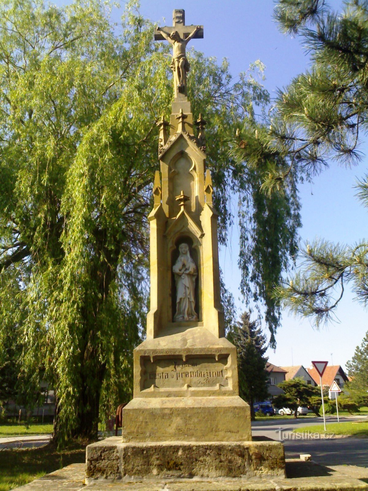 Borek - pomník ukřižování