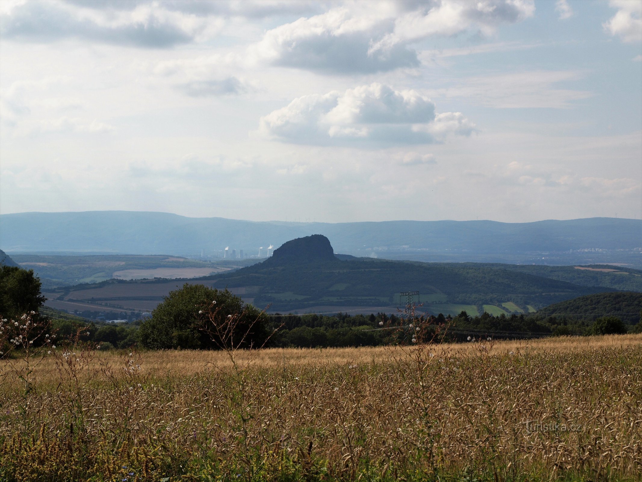 Bořen, greben Rudnih gora