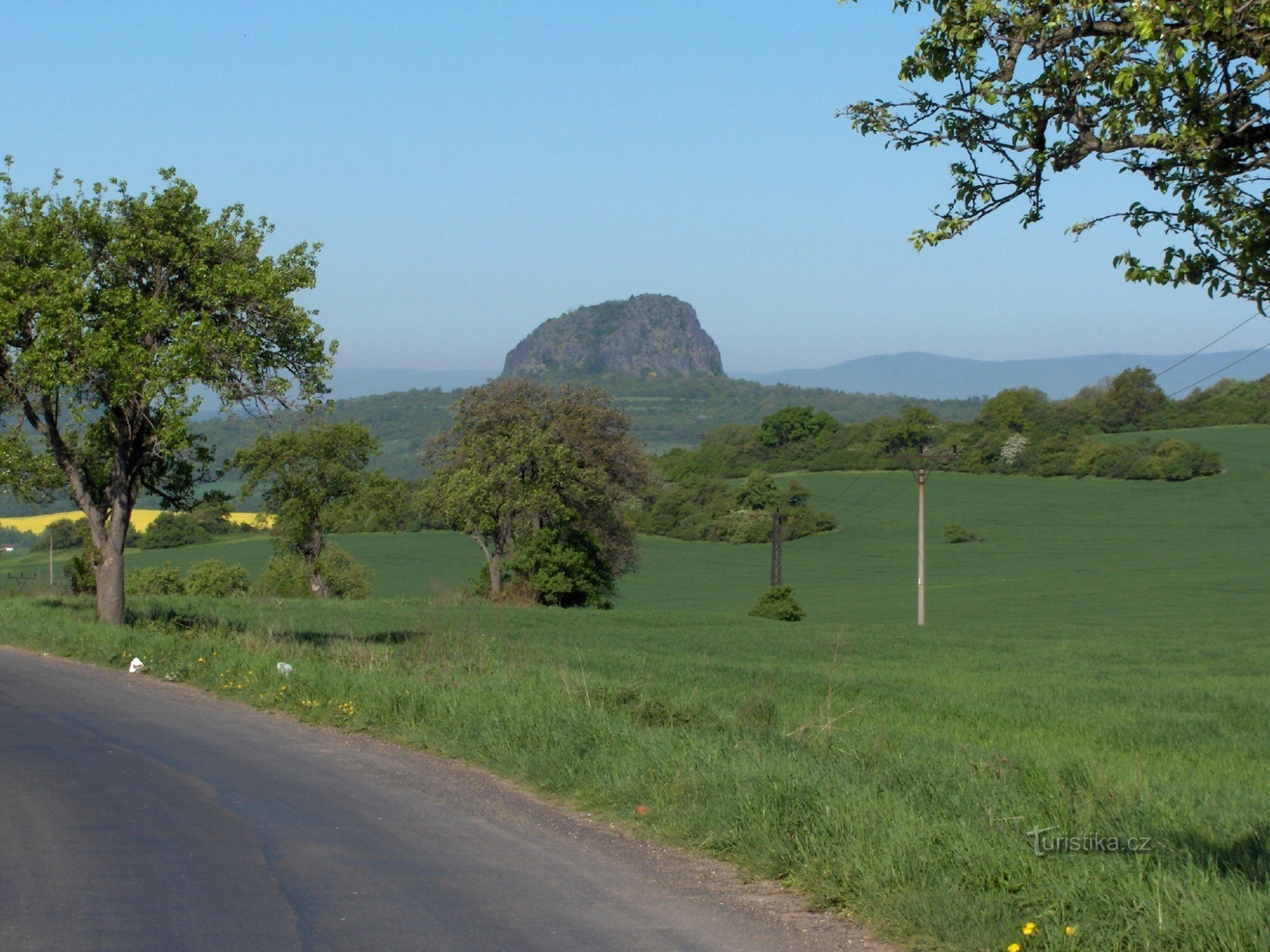 Bořen dalla strada per Štěpánov