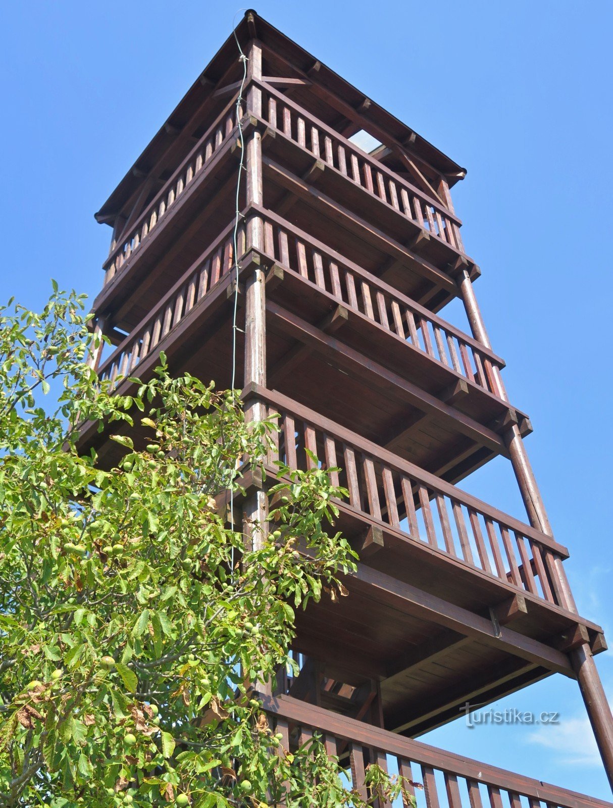 Bořetice - Torre di osservazione di Kraví hora