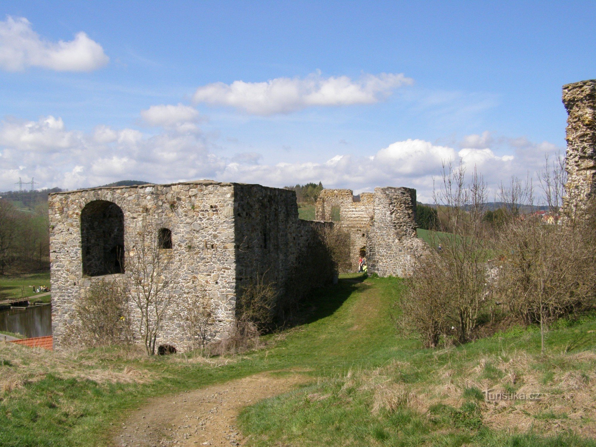 Borotín - ruševina