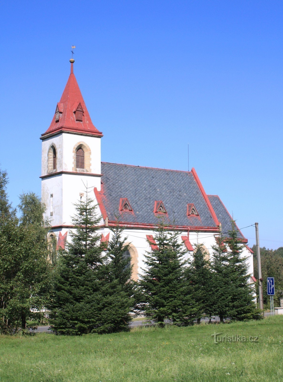 Borová - kostel sv. Kateřiny