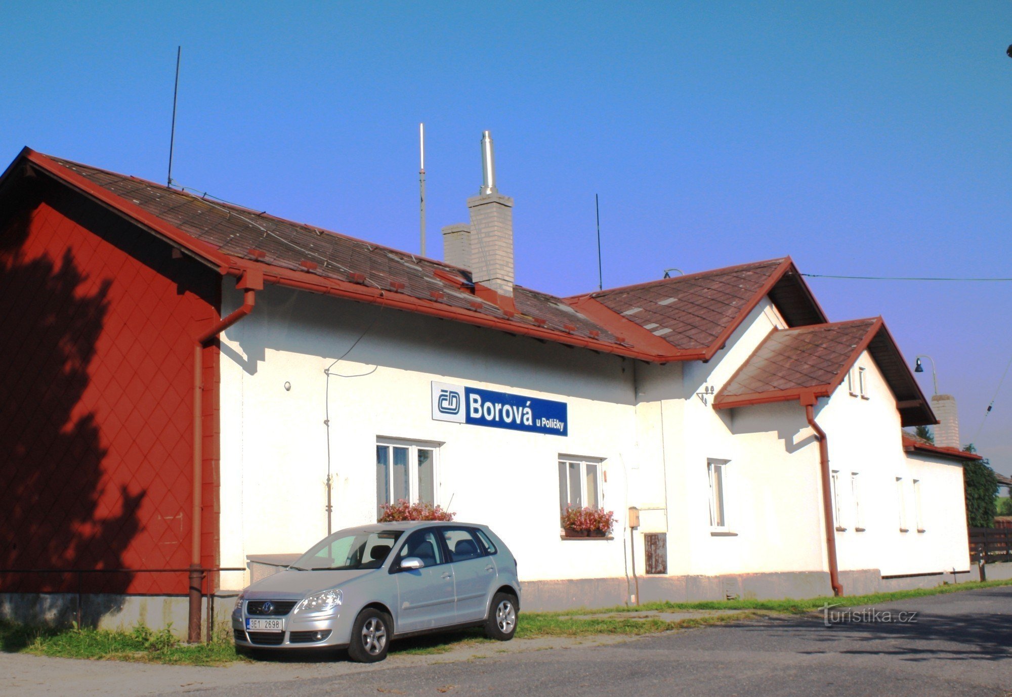 Borová u Polička - railway station