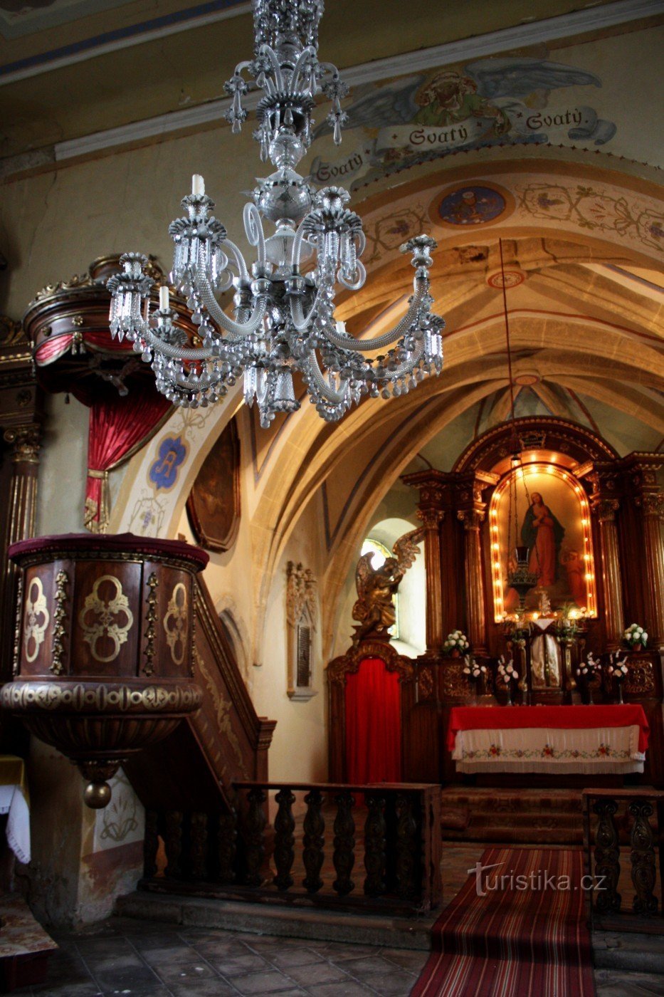Bošín - Igreja da Assunção da Virgem Maria