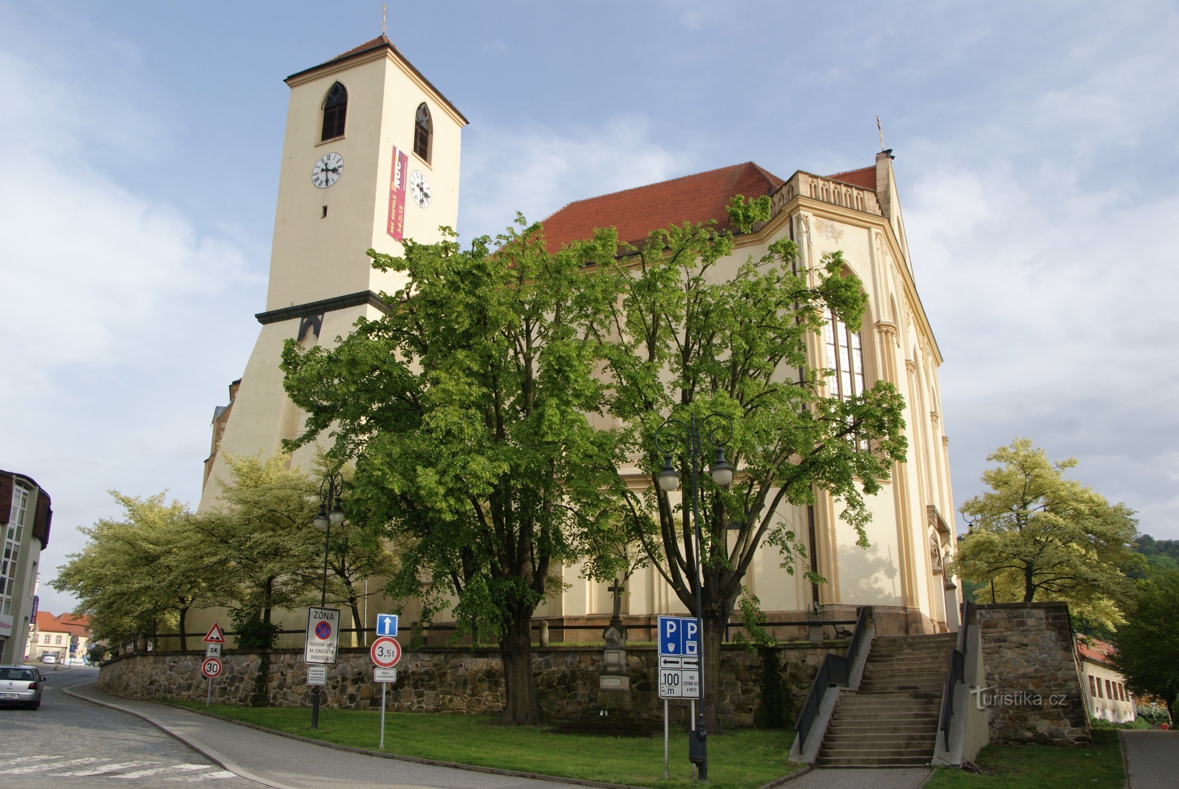 Boskovice - Pyhän Nikolauksen kirkko. Jakub st.