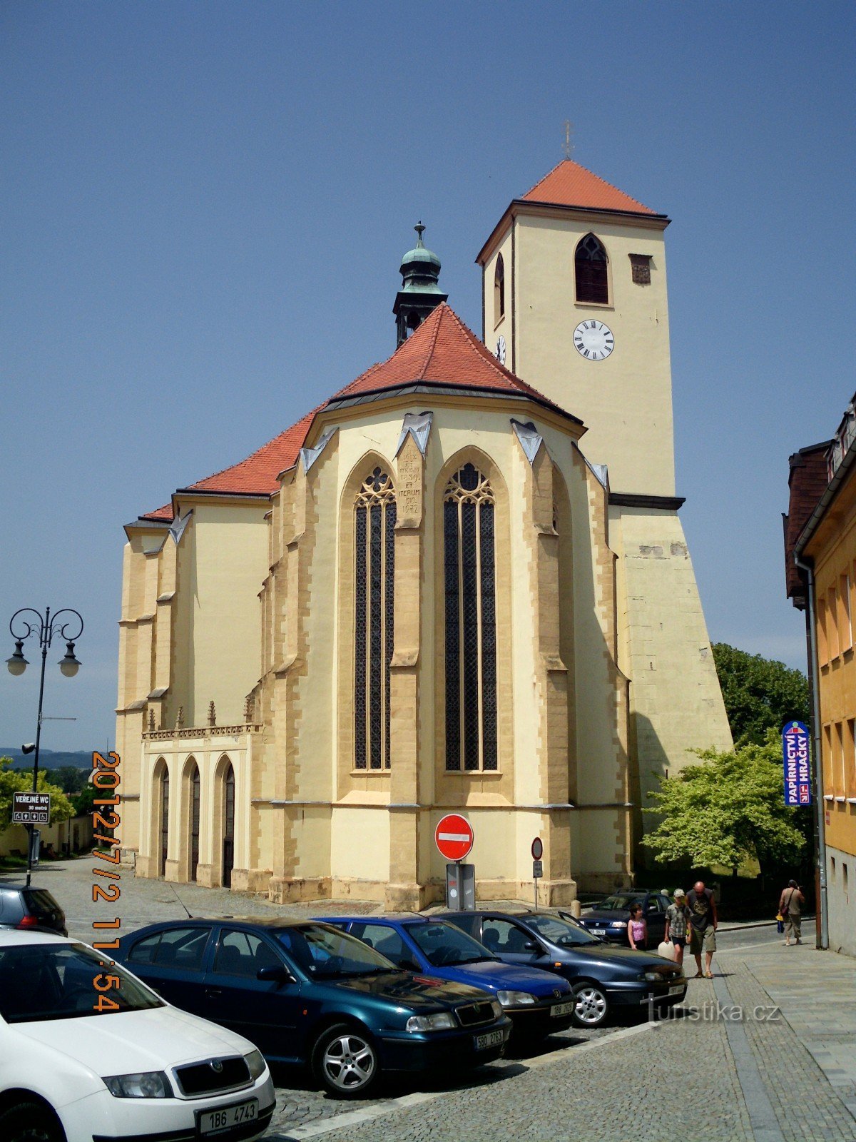 Boskovice - kyrkan St Jakub den äldre