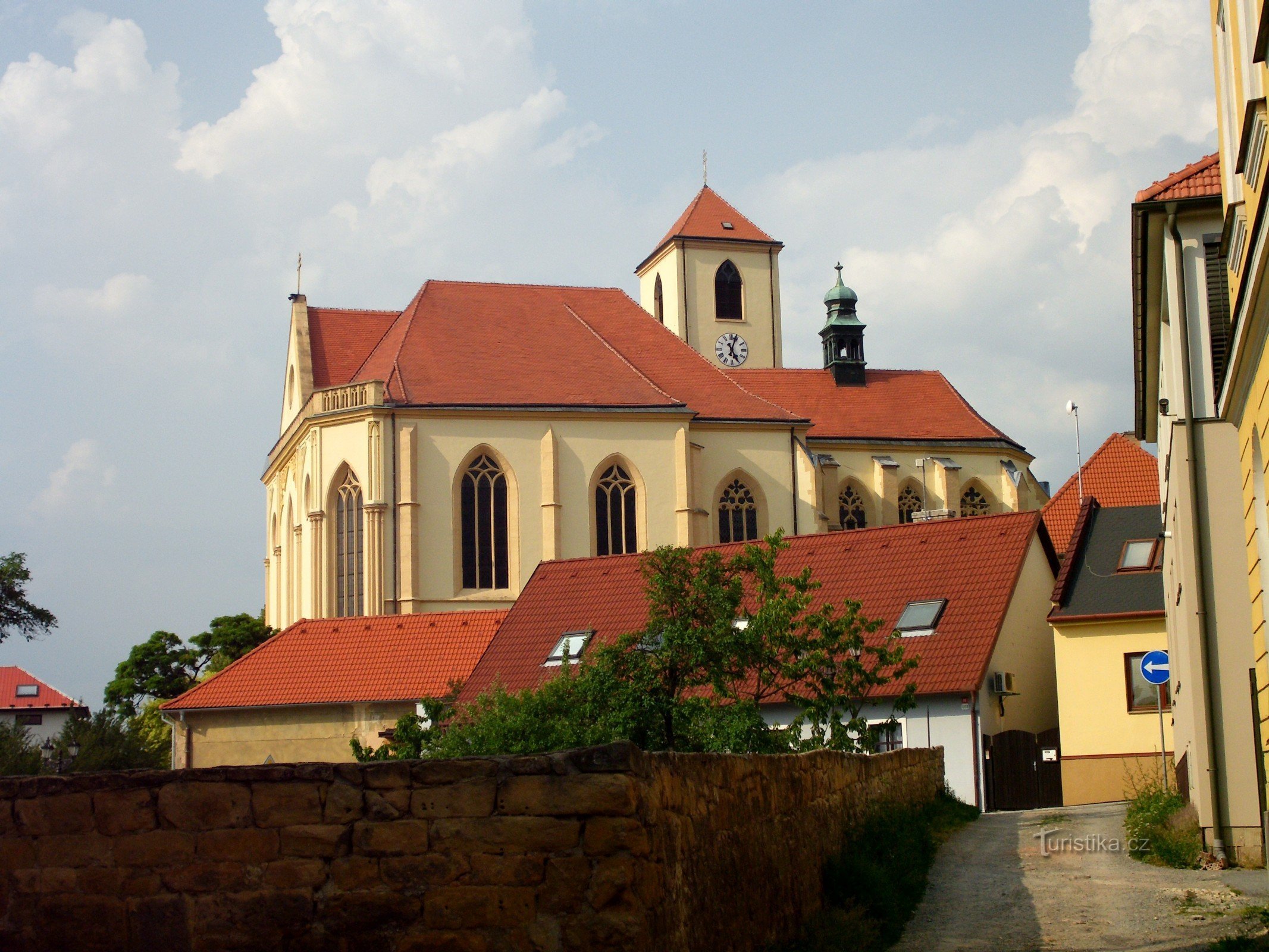 Boskovice - de kerk van St. Jakub de Oudere