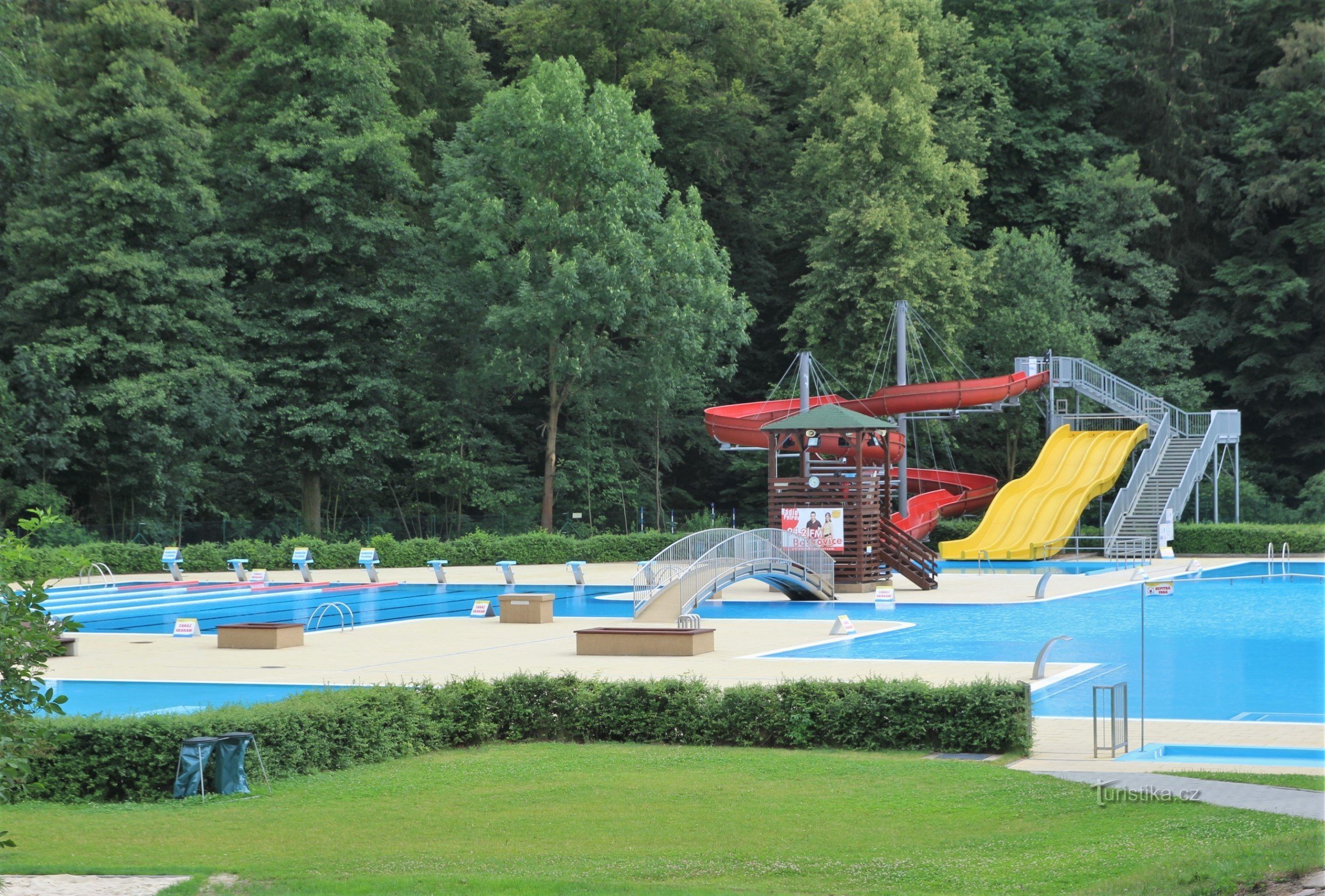 Boskovice - piscina Červenka