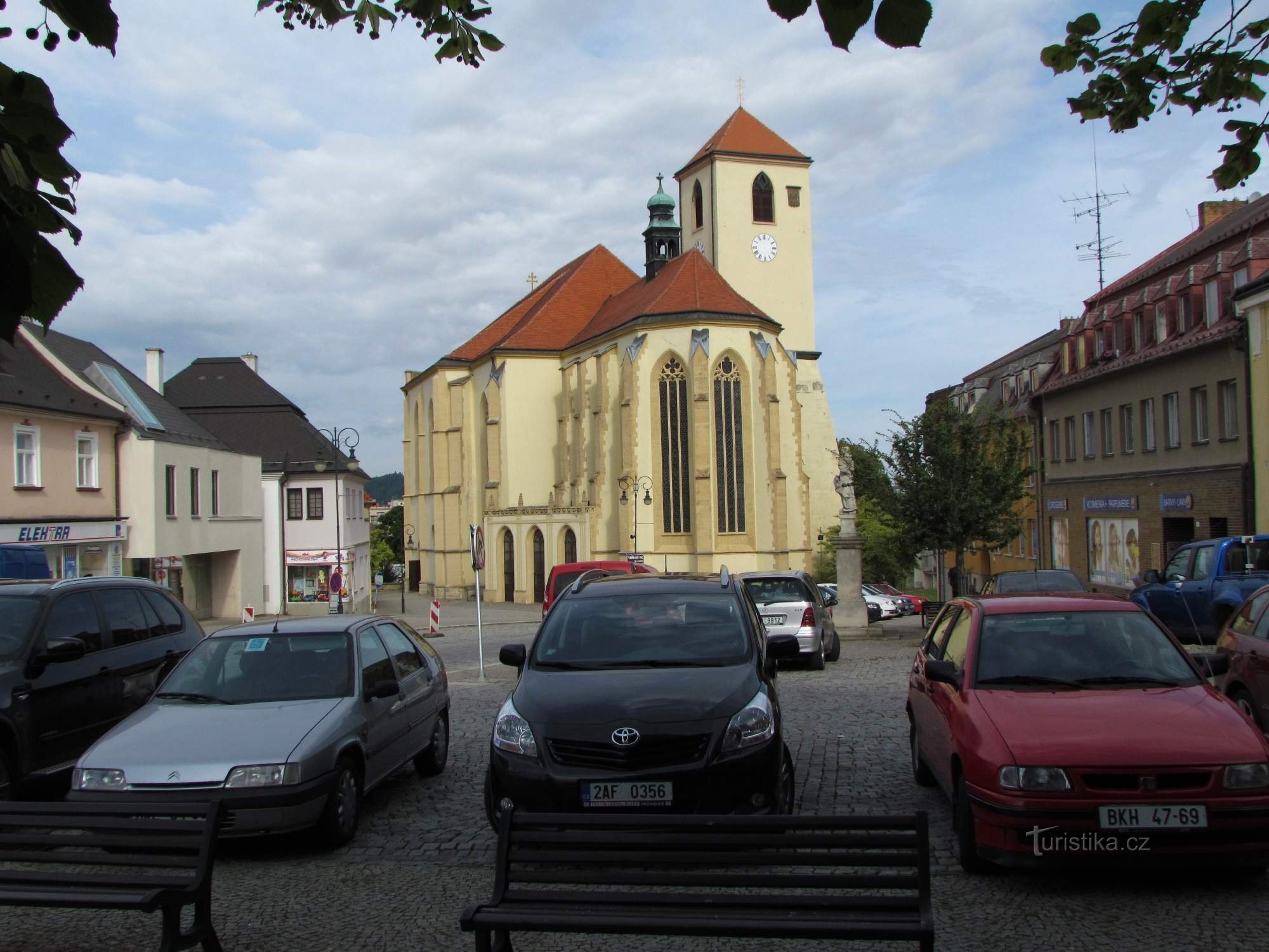 Boskovice - Masaryk-Platz