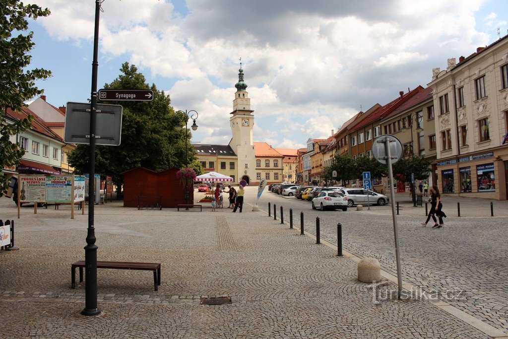 Boskovice，马萨里克广场