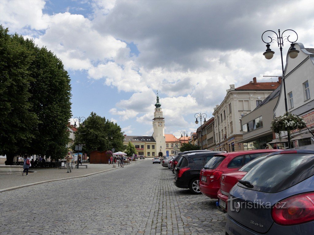 Boskovice, Masaryk square