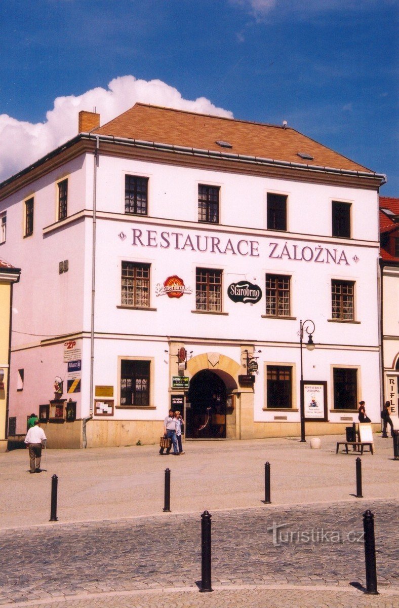 Boskovice - restaurang Zálozna