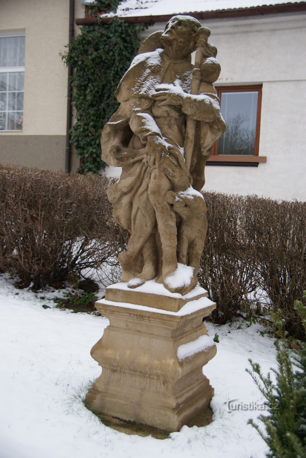Boskovice – socha sv. Rocha