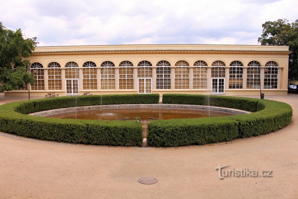 Boskovice, castle greenhouse