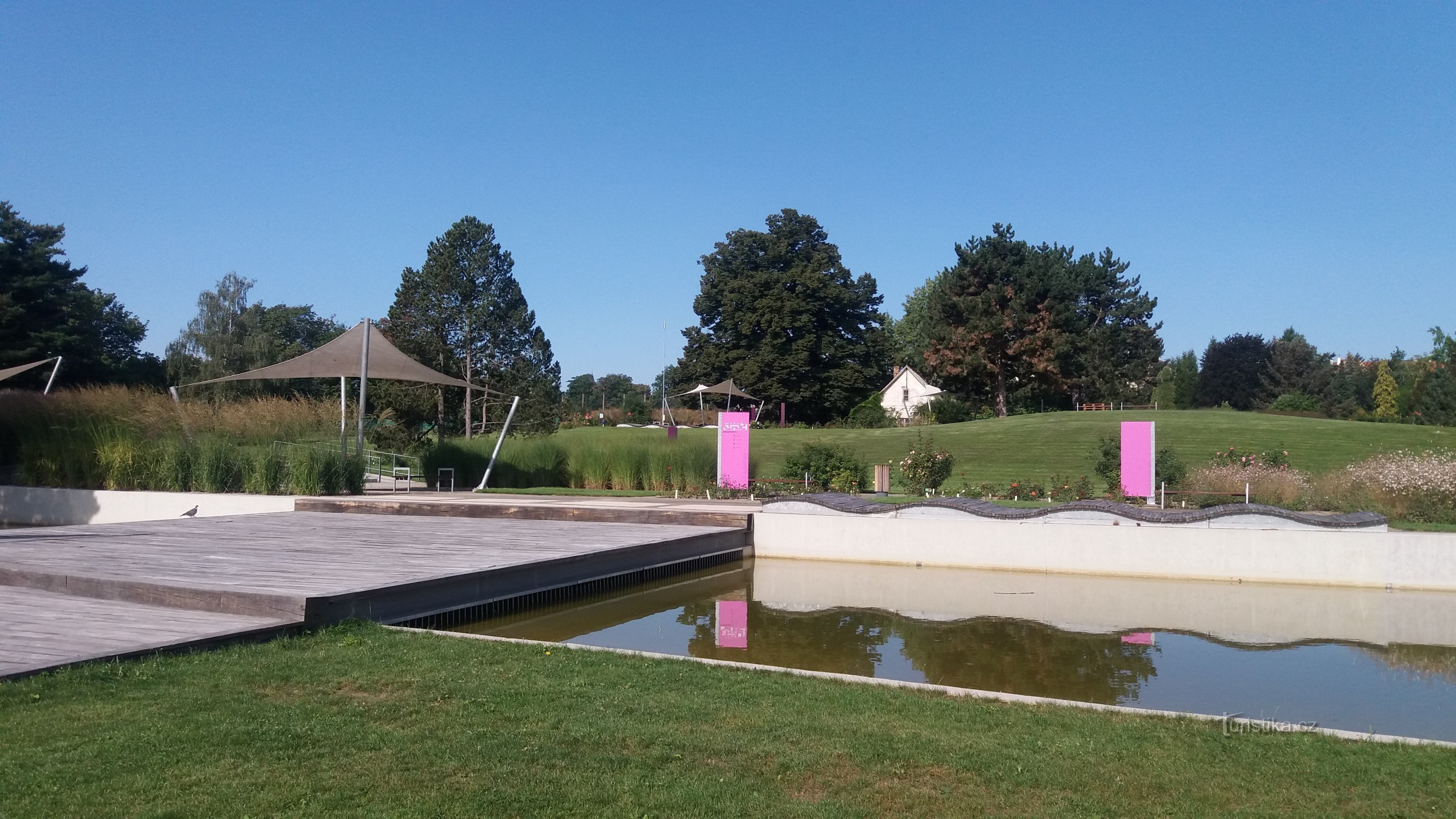 Botanischer Garten Olomouc und Rosenkranz an der Fakultät für Naturwissenschaften